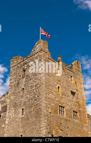 Bolton Castle in der Nähe von Leyburn in North Yorkshire, England, Großbritannien, Uk Stockfoto