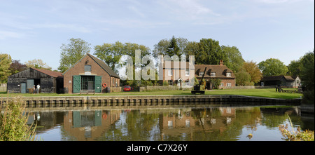 Dapdune Wharf Stockfoto