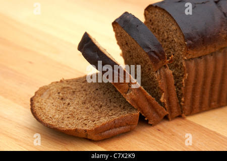 Veda Brotlaib verkauft eine Malz-Brot in Nordirland. Stockfoto