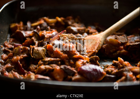 Homec ooking und Backen Stockfoto