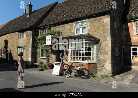 Lacock Bäckerei im Dorf Lacock Wiltshire Uk Stockfoto