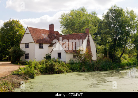 Willy Lotts Hütte, Flatford Mill, Essex, UK Stockfoto