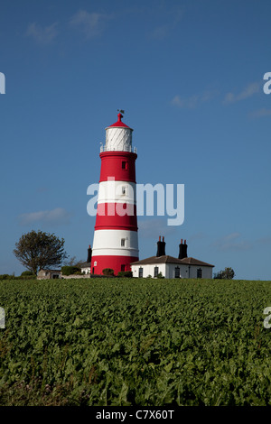 Happisburgh Leuchtturm, Norfolk Stockfoto