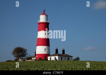 Happisburgh Leuchtturm, Norfolk Stockfoto