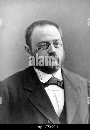 EMILE ZOLA (1840-1902), französischer Schriftsteller Stockfoto