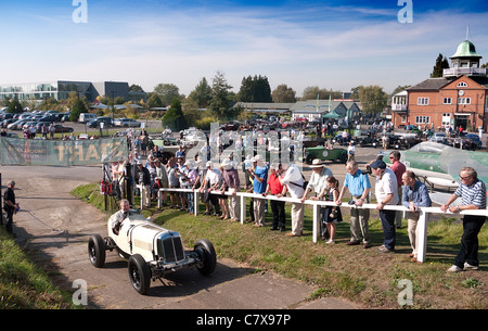 Bill Body-Tribut-Tag im Brooklands motor Museum Weybridge Surrey UK Stockfoto