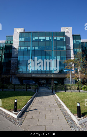 AIB Allied Irish Bank internationales Zentrum Hauptsitz, AIB Capital Markets bei Custom House Quay, Dublin, Irland. Stockfoto