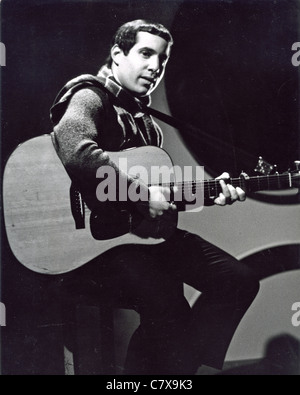 PAUL SIMON US Sänger/Songschreiber 1968 Stockfoto