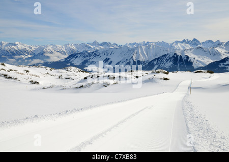 Winter in Austra, Allgäuer Alpen, Gottesackerplateau Stockfoto