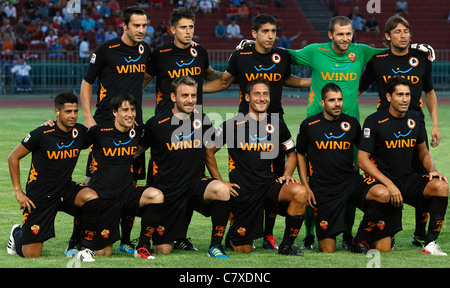 Vasas vs. AS Roma (0:1) Freundschaftsspiel Stockfoto