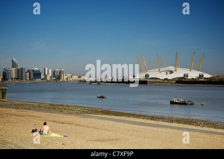 Herbstliche Wärme, London, Oktober 2011 Stockfoto