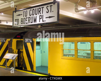 New York Transit Museum Galerie Stockfoto