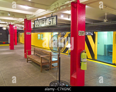 New York Transit Museum Galerie Stockfoto