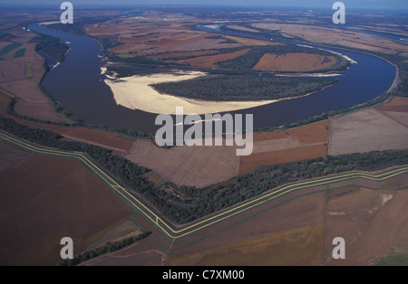 USA, Missouri, Mississippi Fluß Stockfoto