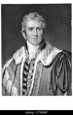 William Pitt Amherst 1. Earl Amherst 1773 1857 britischer Diplomat Kolonialbeamter Generalgouverneur von Indien Politiker Stockfoto