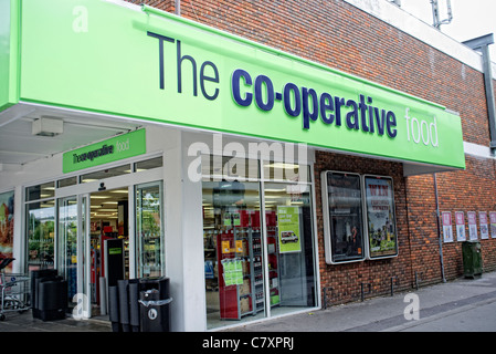 Die Coop-Supermarkt Stockfoto