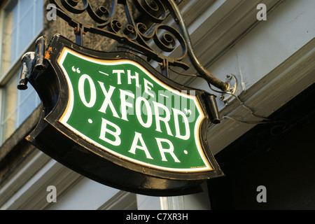 Der Oxford Bar, Edinburgh Stockfoto