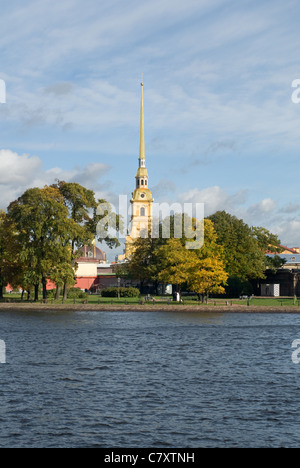 Die Peter- und Paul Fortress St. Petersburg Russland Stockfoto