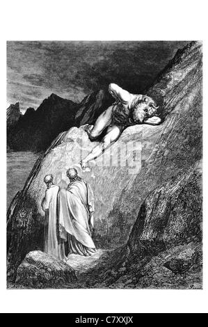 An Stelle des disparted Kamms gestreckt lag die Infamie der Crete verabscheute Brut der vorgetäuschten Kuh Minotaurus Hörner Horn Stockfoto