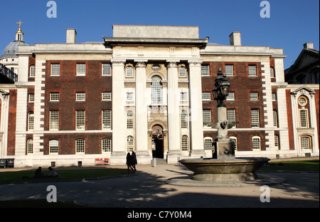 Universität von Greenwich ehemals Royal Naval College in London Stockfoto