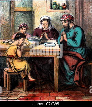 Bibel Geschichten-Illustration aus den Sprüchen von Solomon III Stockfoto