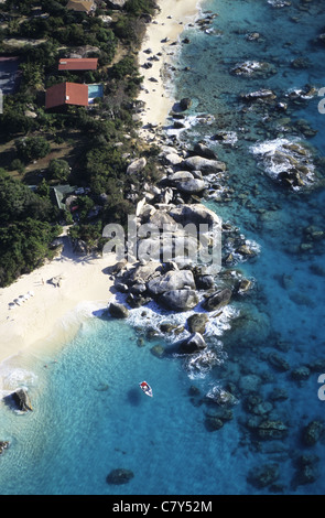 Britische Jungferninseln, Virgin Gorda, Trunk Bay Stockfoto