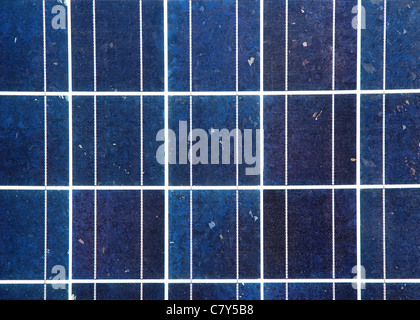 Solarplatten-Hintergrund Stockfoto