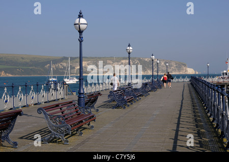 Swanage Pier Dorset südlichen England UK Stockfoto