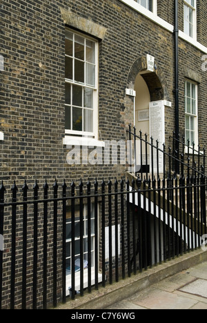 Inns Of Court London. Vereinigtes Königreich. 11 Könige Bank Spaziergang Tempel Barristers Kammern Tony Blair Stockfoto