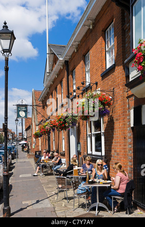 George und Dragon Pub auf der High Street, Marlow, Buckinghamshire, England, UK Stockfoto