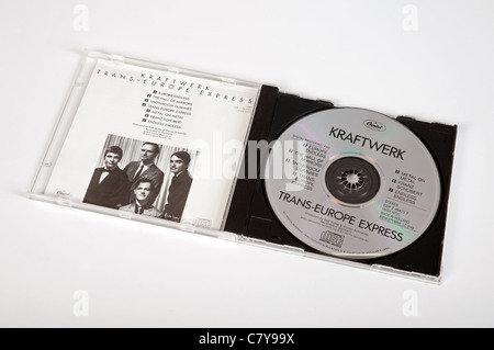 Kraftwerk, Trans Europa Express Compact disc Stockfoto