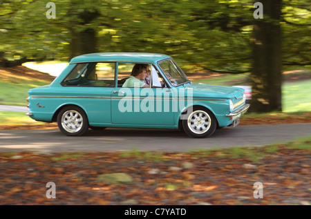Hillman Imp Super Classic British Car Design aus den 1960er Jahren Stockfoto
