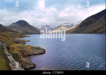 Wastwater, Englands tiefste See im englischen Lake District Stockfoto