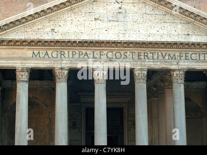 Pantheon Rom Italien Marcus Agrippa s Stiftung Stockfoto