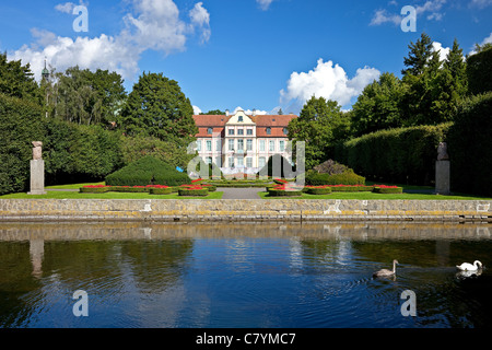 Schöner Park in Oliwa, Polen. Stockfoto