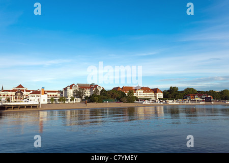 Morgen in der Ferienregion von Sopot, Polen. Stockfoto