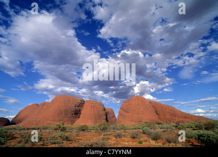 Australien, Olgas Berge, Uluru Nationalpark Stockfoto