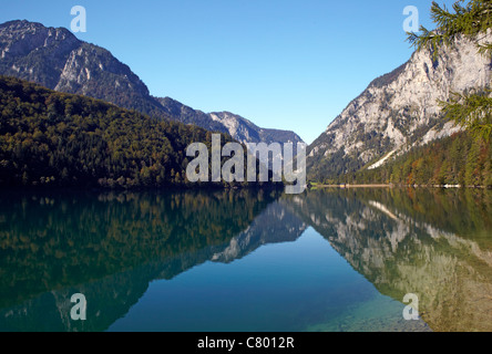 Gletschersee, Leopoldsteiner See, Österreich Stockfoto