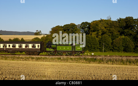 Somerset West-Dampfeisenbahn Stockfoto