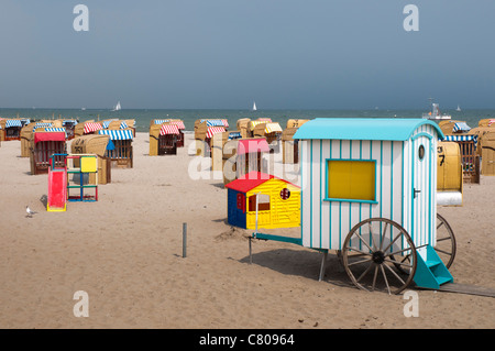 Travemünde, Lübecker Bucht, Ostsee, Schleswig-Holstein, Deutschland, Europa Stockfoto