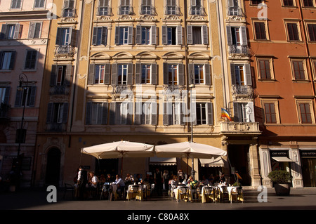 Italien, Latium, Rom, Piazza San Lorenzo in Lucina Stockfoto