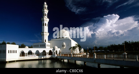 Kuala Terengganu, schwimmende Moschee, Malaysia Stockfoto