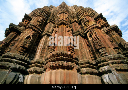 Indien, Orissa, Bhubaneshwar, Rajarani Tempel Stockfoto