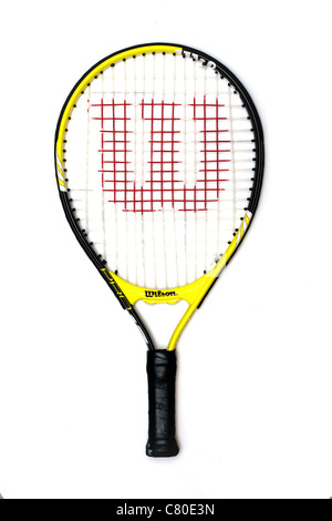 Wilson Kinder Tennisschläger Stockfoto