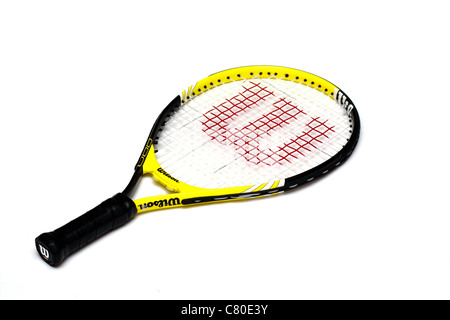 Wilson Kinder Tennisschläger Stockfoto