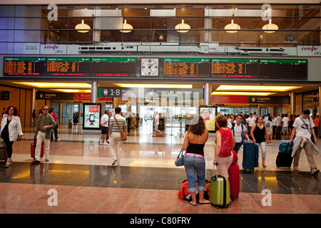 Ave Train Station Maria Zambrano Malaga Costa Del Sol Andalusien Spanien Stockfoto