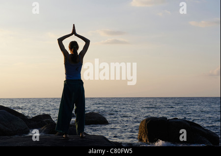 Thailand, Phuket, Laem Sing Beach Stockfoto