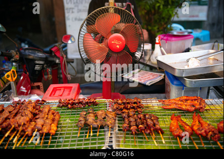 Thailand, Baan Pai Straße restaurant Stockfoto