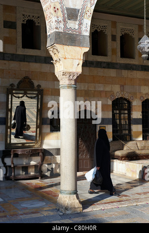 Syrien, Damaskus, Azem Palast. Stockfoto