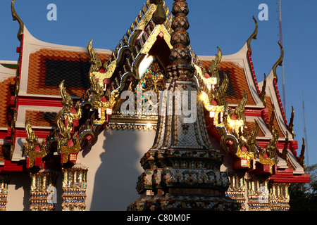 Thailand, Bangkok, Wat Pho, buddhistische Tempel Stockfoto